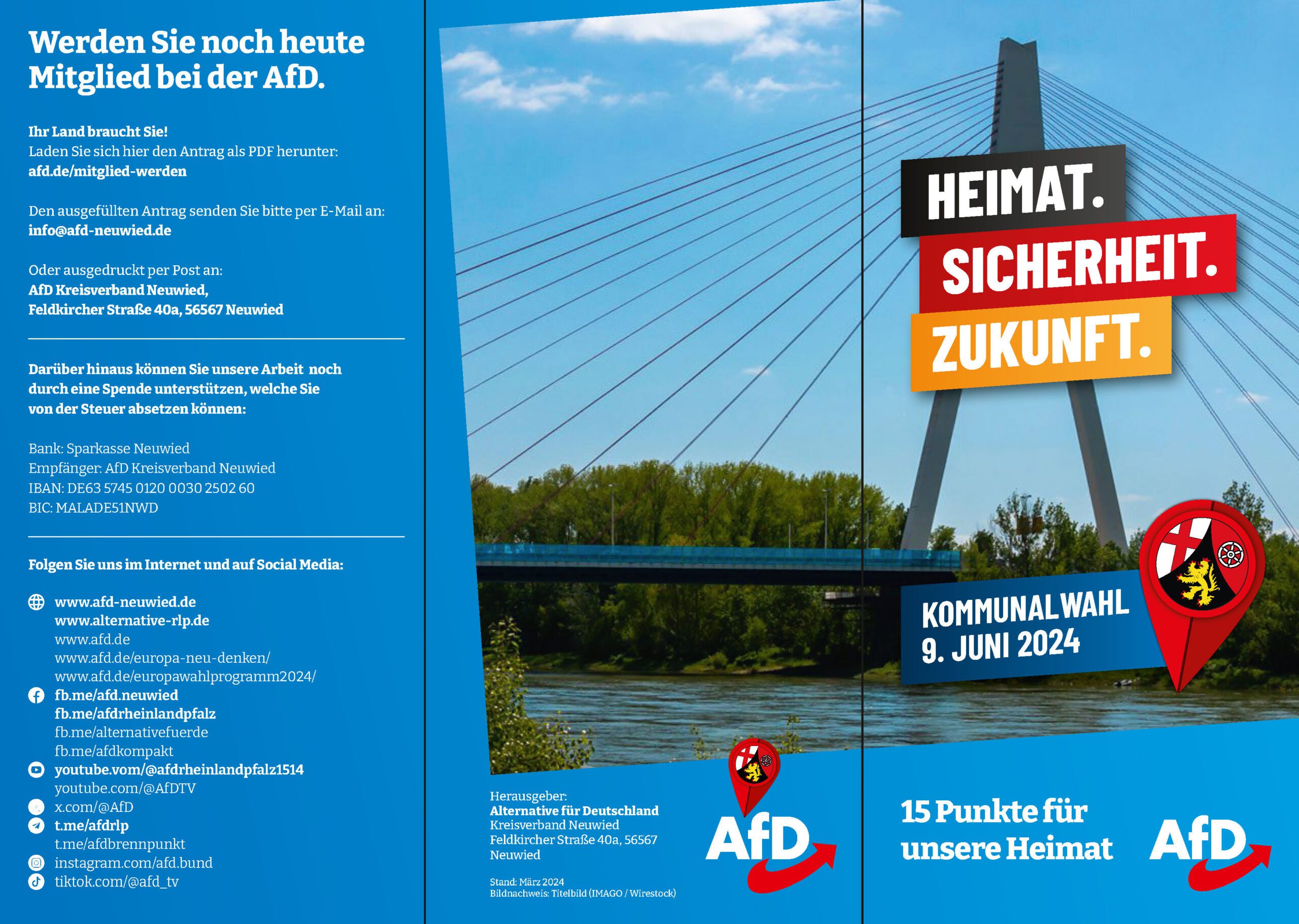 Kommunalwahl-Programm der AfD-Neuwied