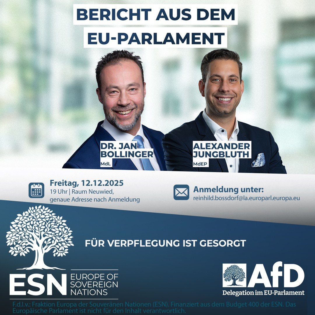 12.12.25 Bericht aus dem EU-Parlament
