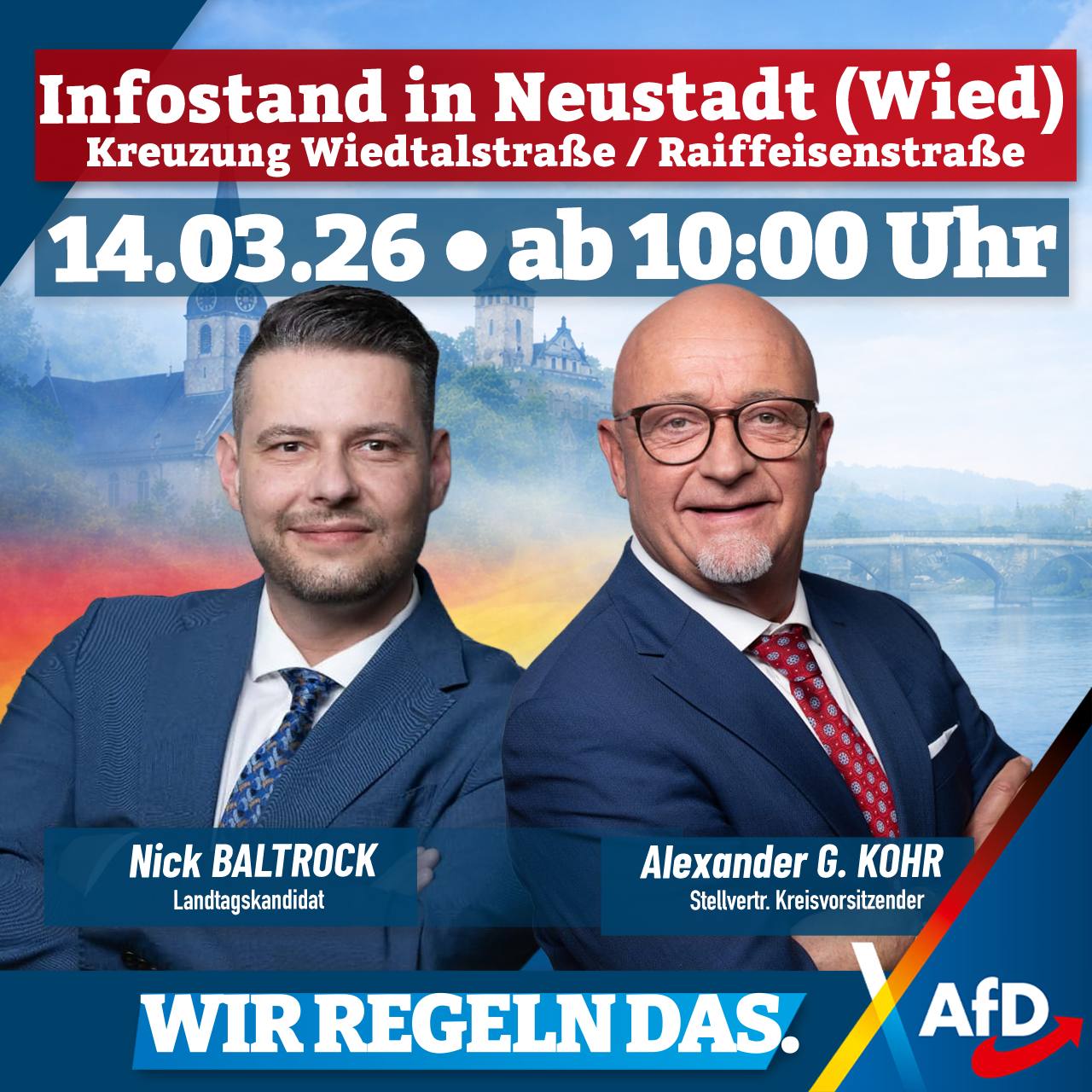 14.3. Infostand in Neuwied