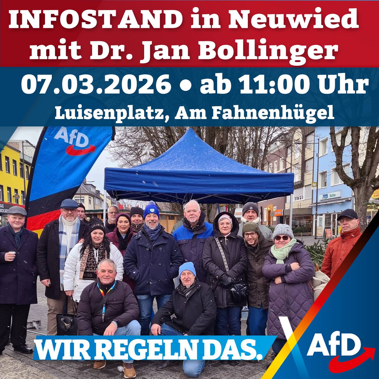7.3. Infostand in Neuwied