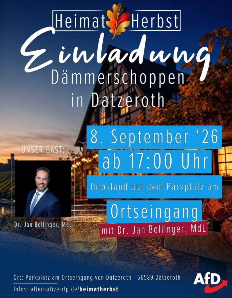 Dämmershoppen in Datzeroth