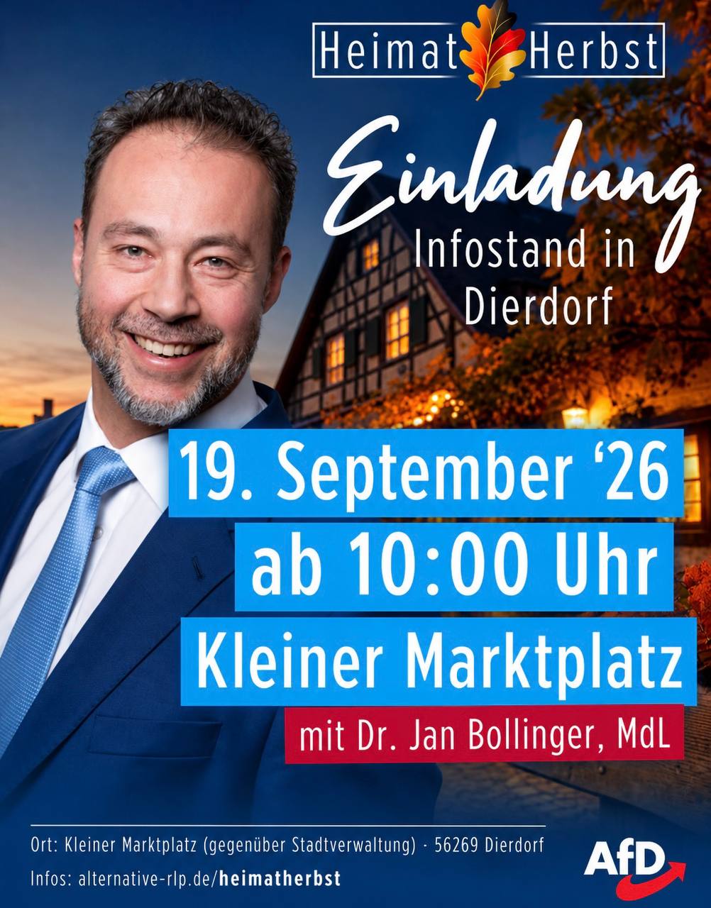 Infostand 19. September Dierdorf